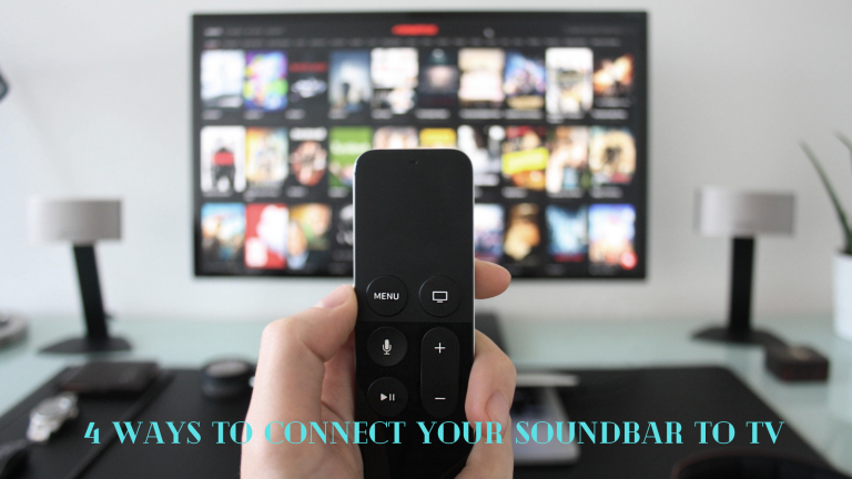 How to Connect the Soundbar to TV without HDMI or Optical Cable