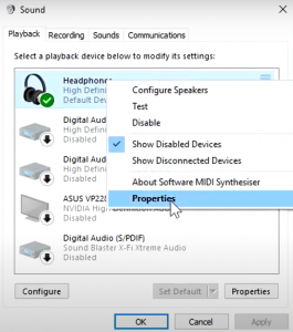 Step 4- To boost Headphones bass on Windows