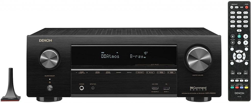 Denon AVR-X1600H AV Receiver